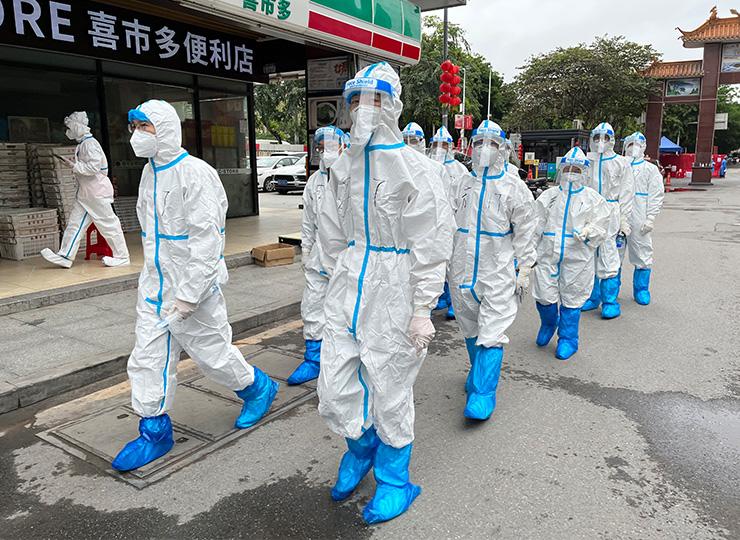 集团党员助力广州疫情封控区，筑牢抗疫“长城”